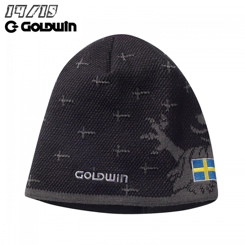 골드윈 스웨덴 팀 비니 SWEDEN TEAM BEANIE BLK(GXE3BD51) 