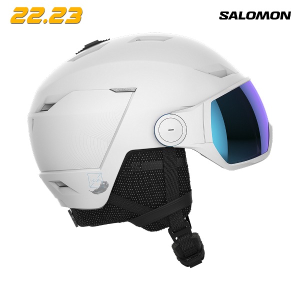 2223 SALOMON ICON LT VISOR White (살로몬 아이콘 엘티 바이저 헬멧) L41199700