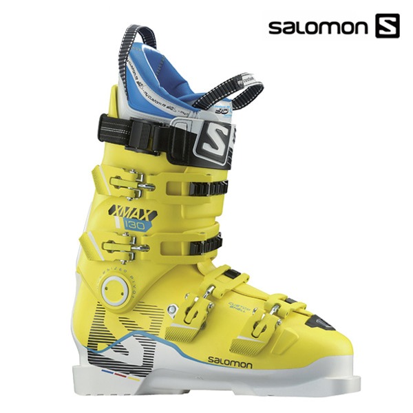 SALOMON X MAX 130 White/Yellow (살로몬 엑스맥스 130 화이트/옐로우 스키부츠)1617