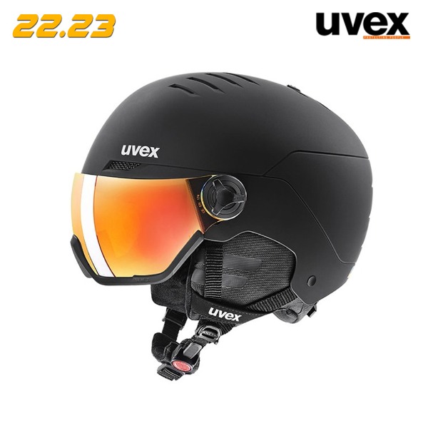 2223 UVEX WANTED VISOR - BLACK MAT (우벡스 원티드 바이저 스키/보드 헬멧) 블랙매트