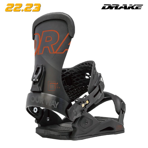2223 DRAKE RELOAD LTD BLACK (드레이크 리로드 스노우보드 바인딩 블랙)